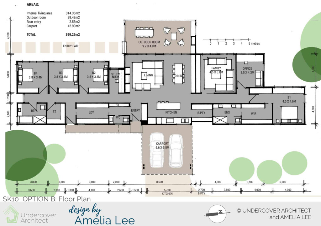 Spotlight A Pavilion Home For A Family Of 5 Undercover Architect - Pavilion House Floor Plans