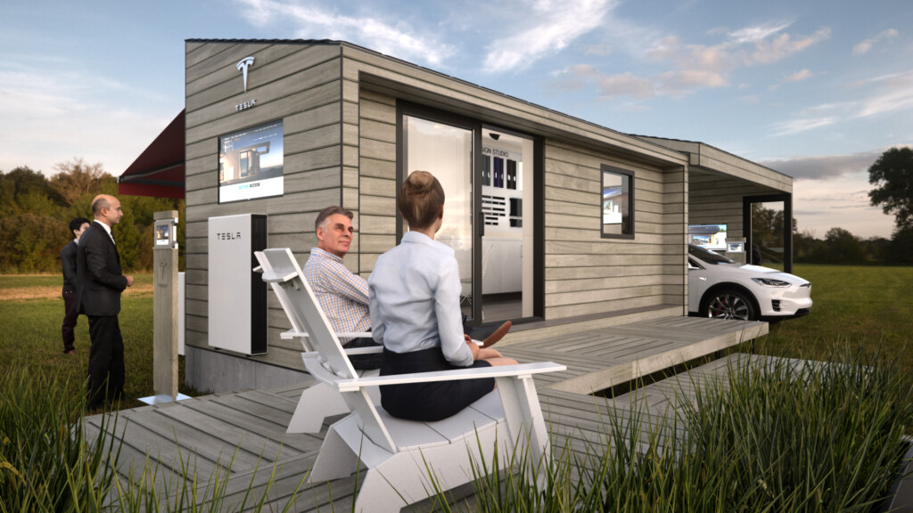 TESLA TINY HOUSE CONCEPT RENDERS Infusion Studios - Tesla Tiny House Floor Plan