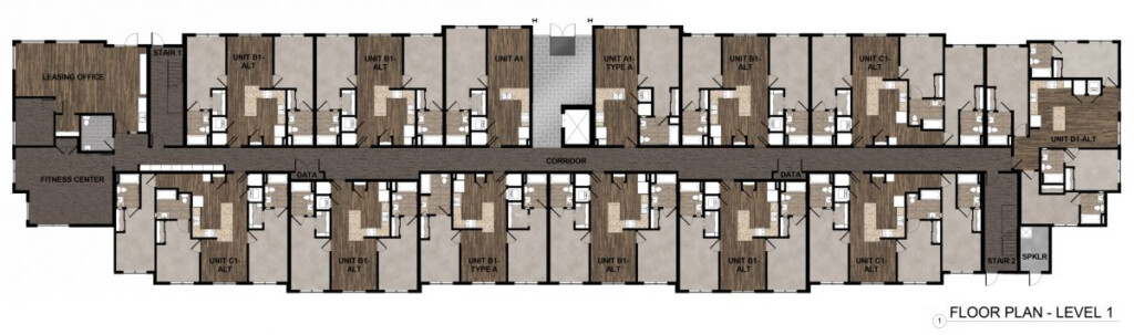 The Lookout On Cragmor UCCS Student Housing Project EVstudio - Uccs Housing Floor Plans