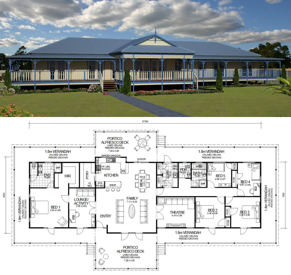 The Queenslander Series Heritage Dream House Plans Queenslander  - Queenslander House Floor Plans