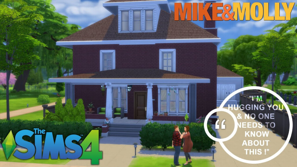 The Sims 4 From Show To Sims Mike And Molly Speed Build YouTube - Mike And Molly House Floor Plan