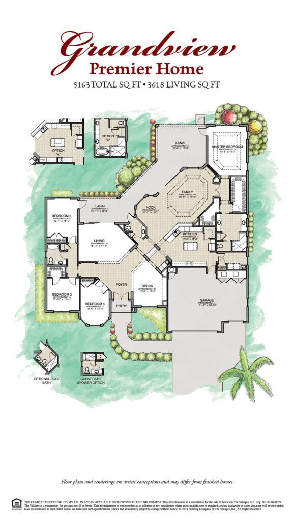 The Villages Florida Lantana Floor Plan Viewfloor co - Floor Plans For Houses In Florida