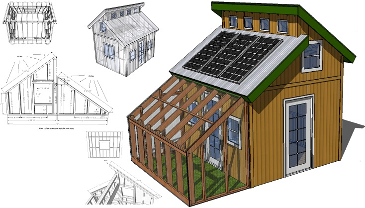 Tiny Eco House Plans By Keith Yost Designs - Eco House Floor Plans