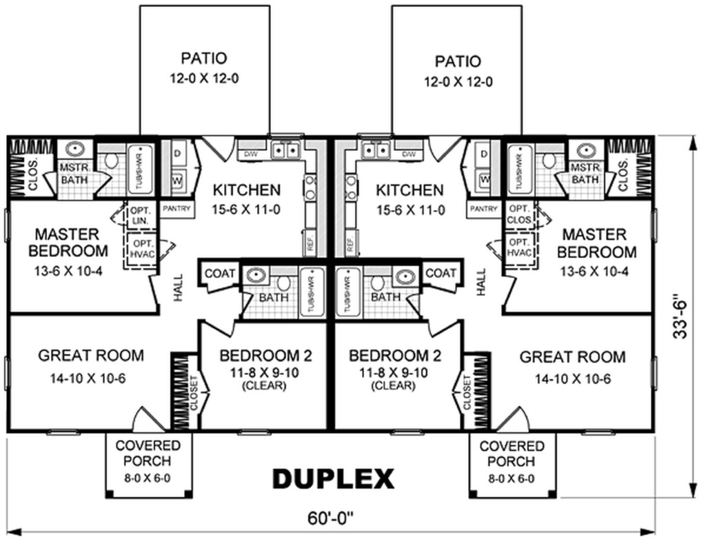 Two Story Duplex Floor Plans Floorplans click - 2 Floor Duplex House Plans