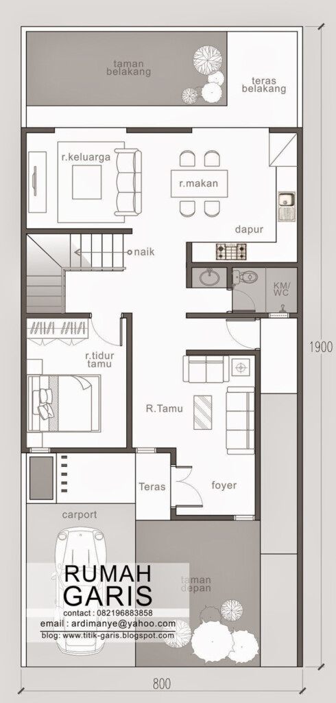 Two Story Narrow Lot House Plan Pinoy EPlans - 2 Story Narrow House Floor Plans