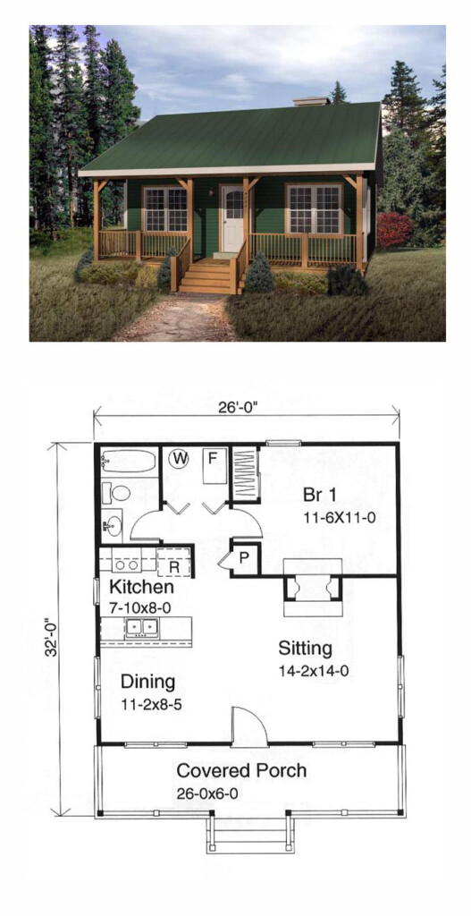 Unique Tiny Home House Plans 7 View - Single Floor Tiny House Plans