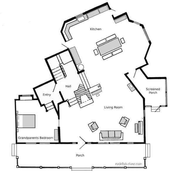 Walton s House Floorplan The Waltons Forum Walton House Floor  - Walton House Floor Plan